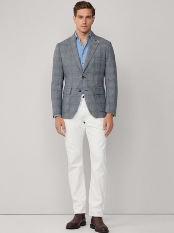 Hackett London Regular fit Colbert in Blauw