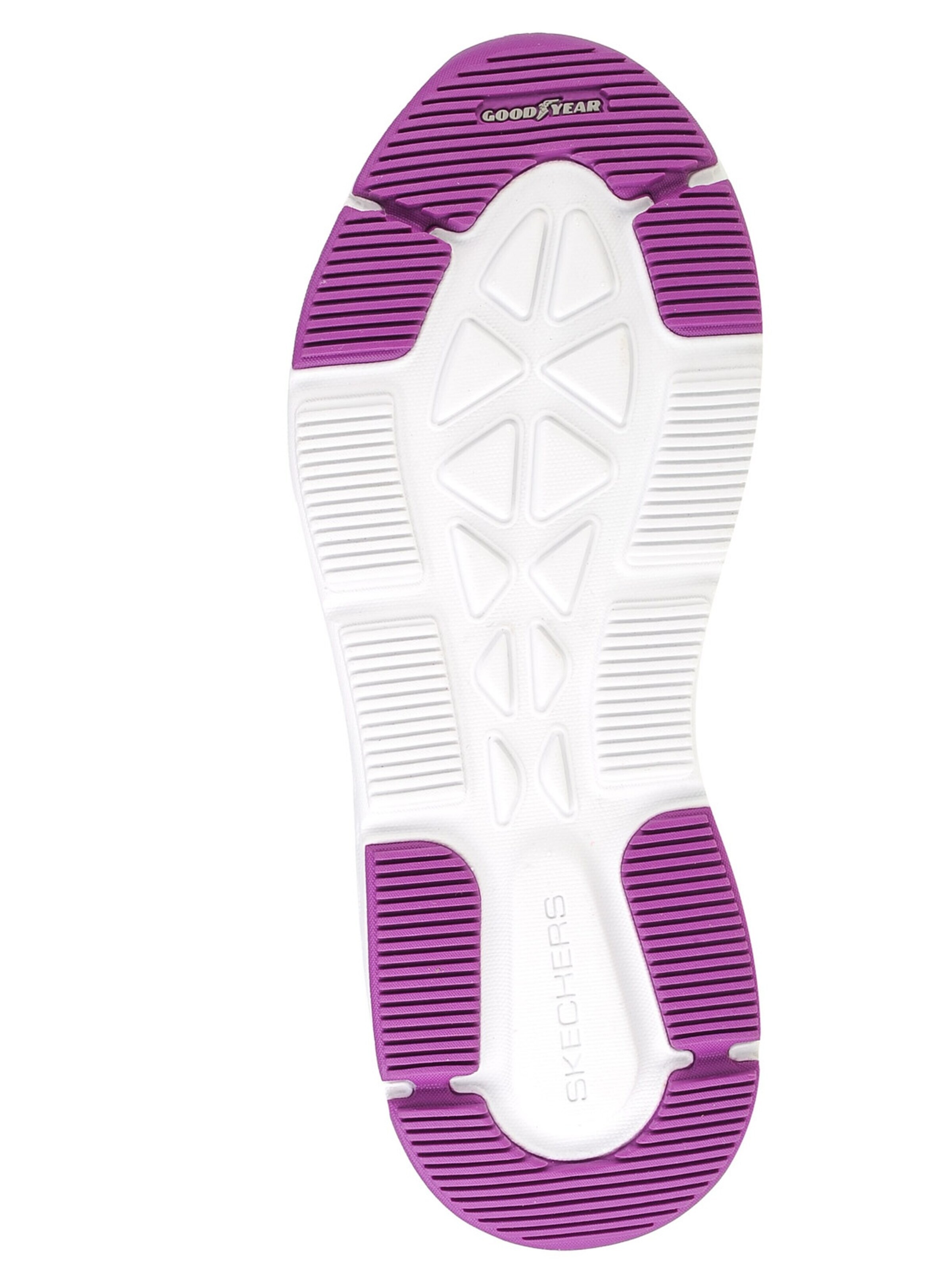 SKECHERS Loopschoen 'Max Cushioning Delta' in Wit