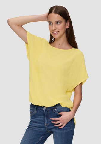 QS Blus i gul: framsida