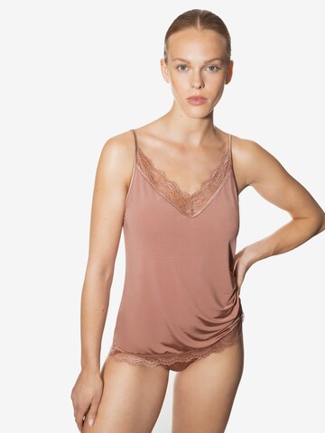 Maillot de corps 'Poetry' Mey en marron