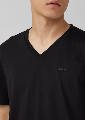 s.Oliver Shirt in Zwart