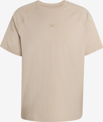 T-Shirt 'Premium Essentials' ADIDAS ORIGINALS en beige : devant