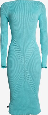 Süel knitwear - Vestido de punto 'Gabi' en azul: frente