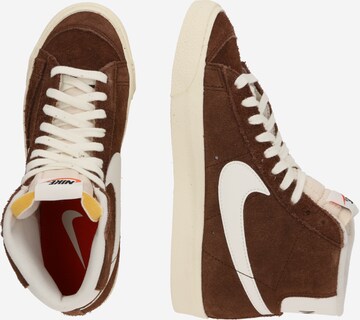 Nike Sportswear High-Top Sneakers 'Blazer Mid '77 Vintage' in Brown