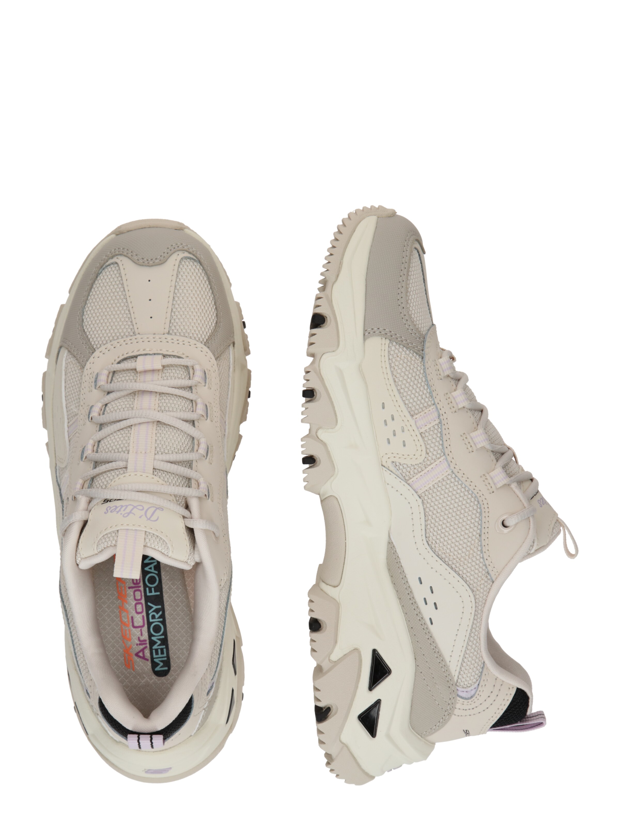 SKECHERS Nizke superge 'D LITES HIKER' | bež barva