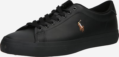 Polo Ralph Lauren Sneaker low i brun / sort / hvid, Produktvisning