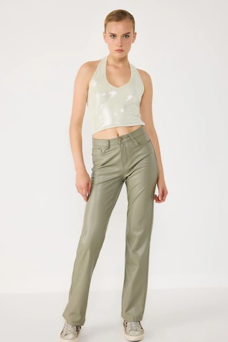 No Matter What Top in Beige