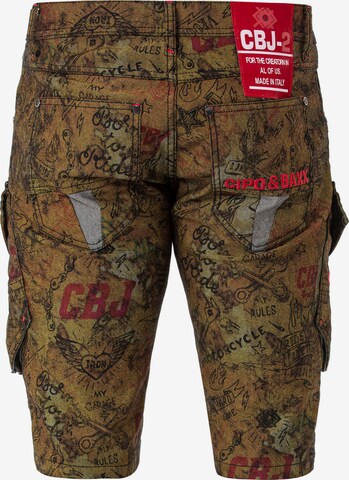 CIPO & BAXX Regular Jeansshorts in Braun