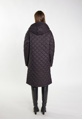 faina Between-Seasons Coat 'Tassia' in Black