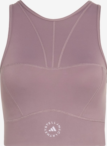 Haut de sport ADIDAS BY STELLA MCCARTNEY en violet : devant