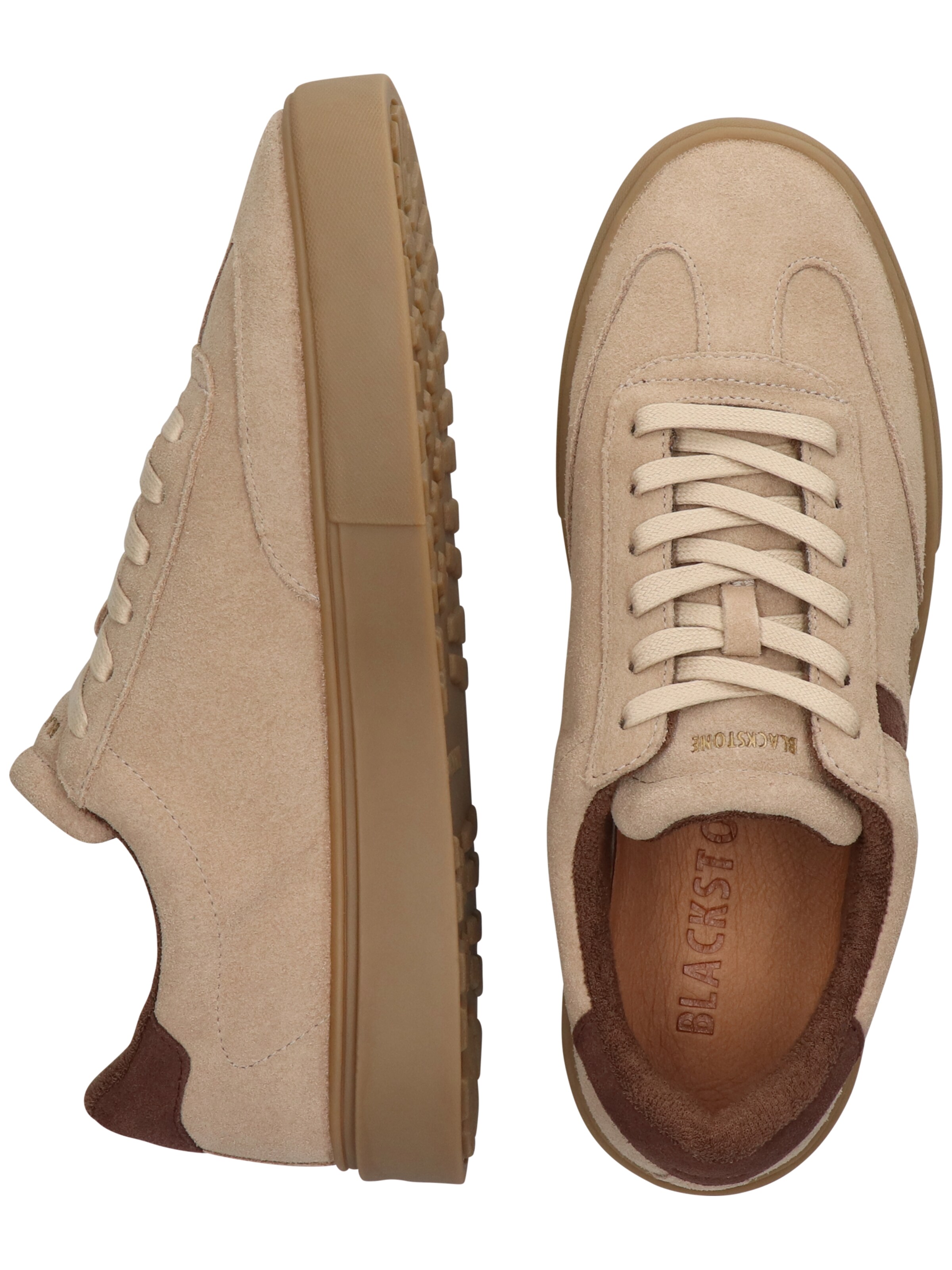 BLACKSTONE Sneakers laag 'Quartz Auden EG555' in Beige