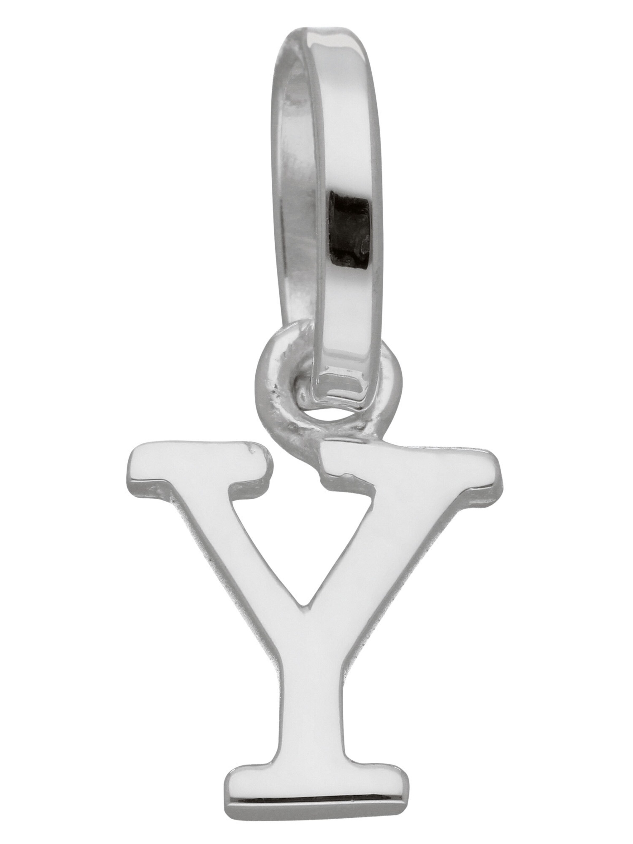Adelia´s Pendant 'Y' in Silver: front