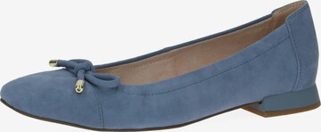 CAPRICE Ballet Flats in Blue: front