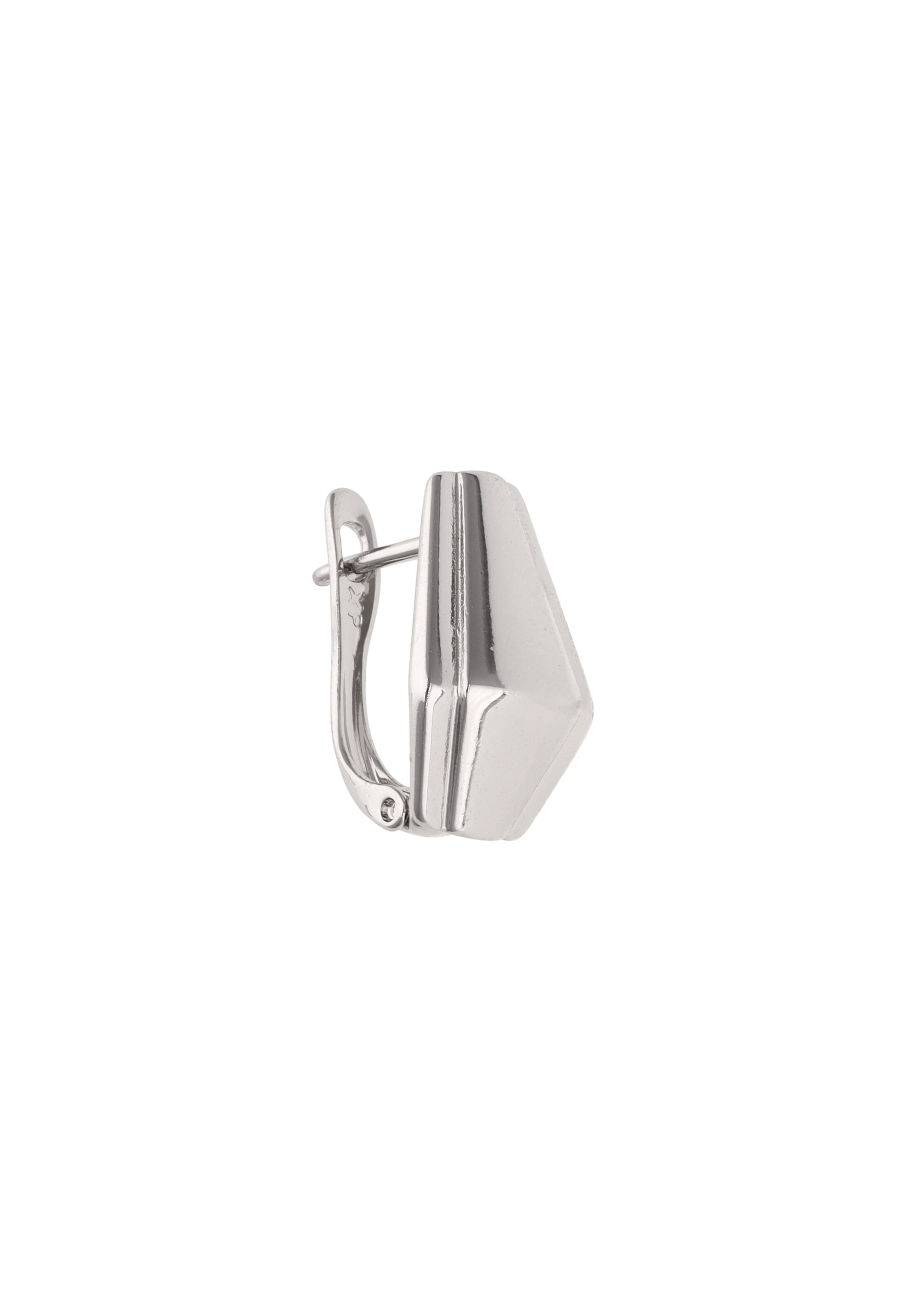 Boucles d'oreilles usha WHITE LABEL en argent