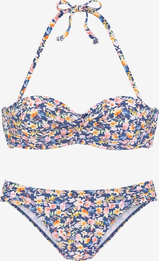 BUFFALO Bikini in Navy / Kiwi / Orange / Pink, Item view