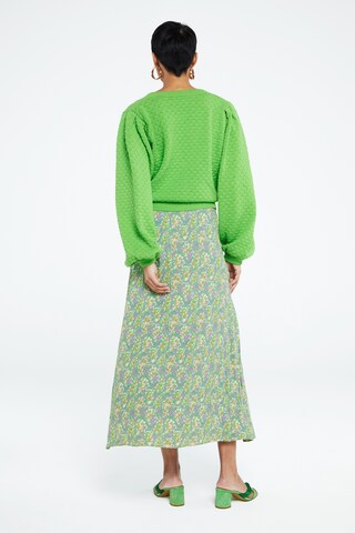 Fabienne Chapot Gebreid vest 'Rosie' in Groen
