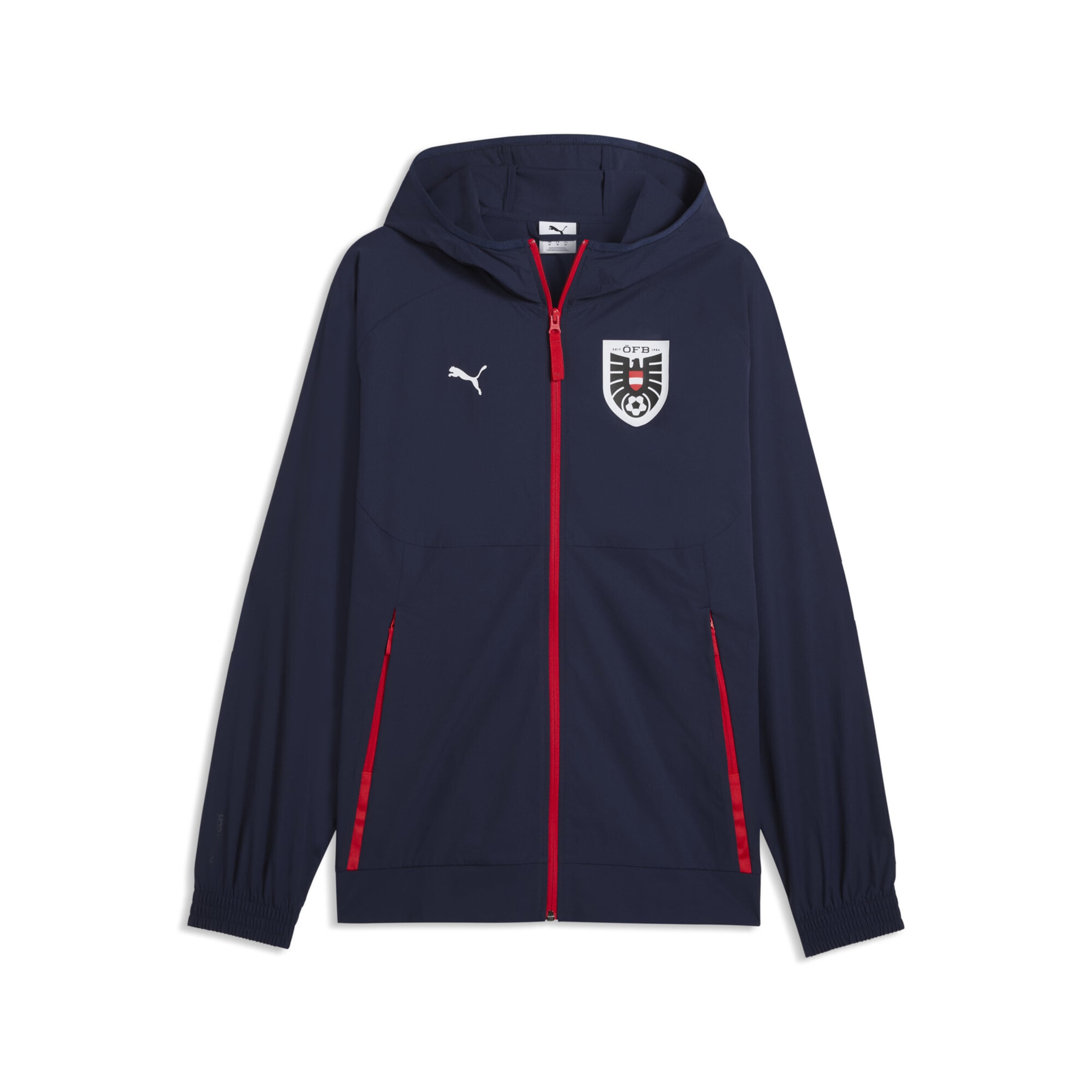 PUMA Training jacket 'Österreich' in Blue: front