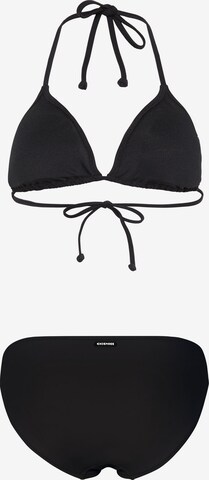 CHIEMSEE Triangel Bikini in Schwarz