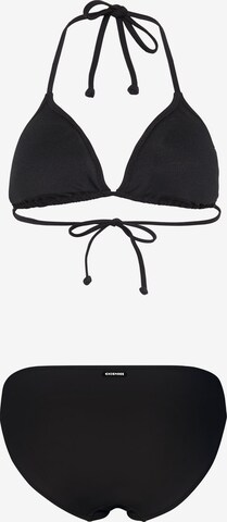 CHIEMSEE Triangle Bikini in Black