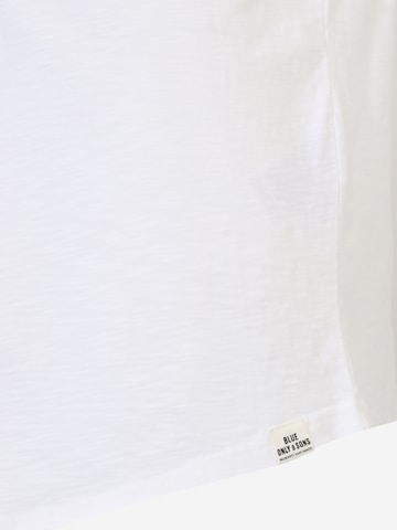 Only & Sons Big & Tall Shirt 'BENNE' in White