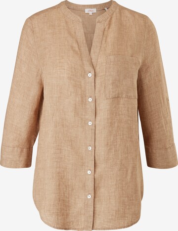 s.Oliver Blouse in Beige: front