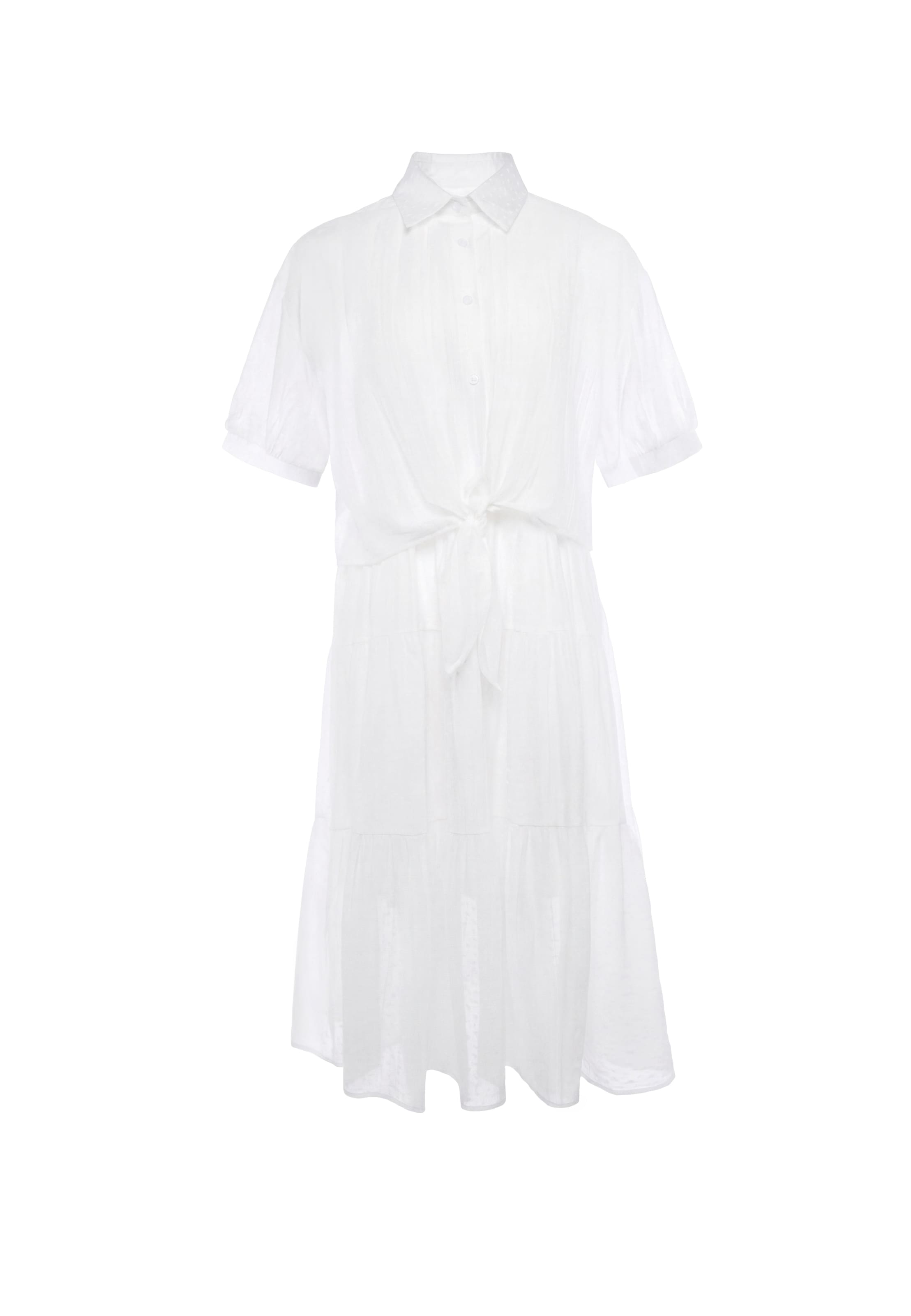 Usha Vestido em 32 em branco, Vista do artigo