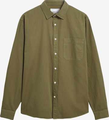 Chemise ARMEDANGELS en vert : devant