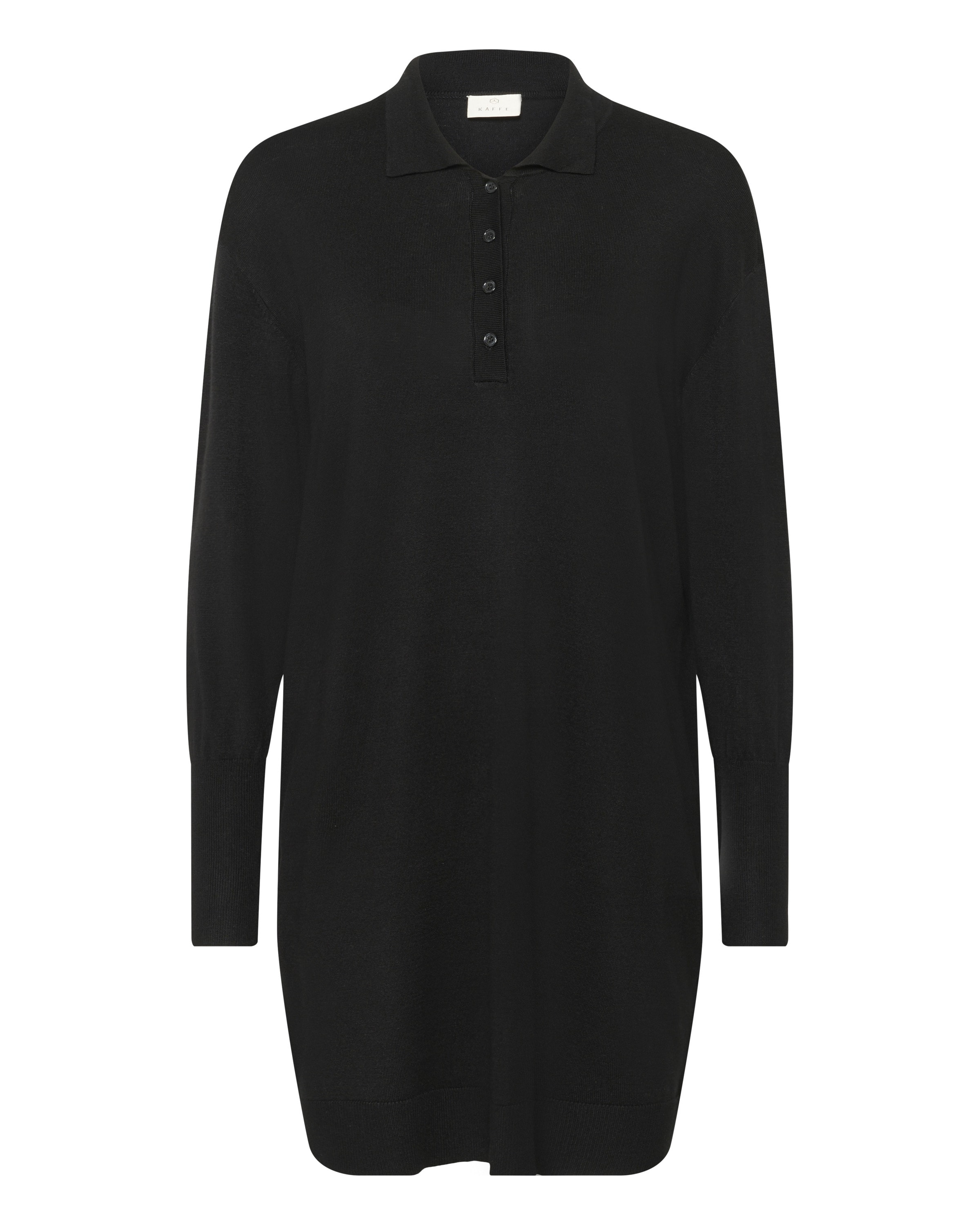 Kaffe Kleit 'Lizza', värv must: eest vaates