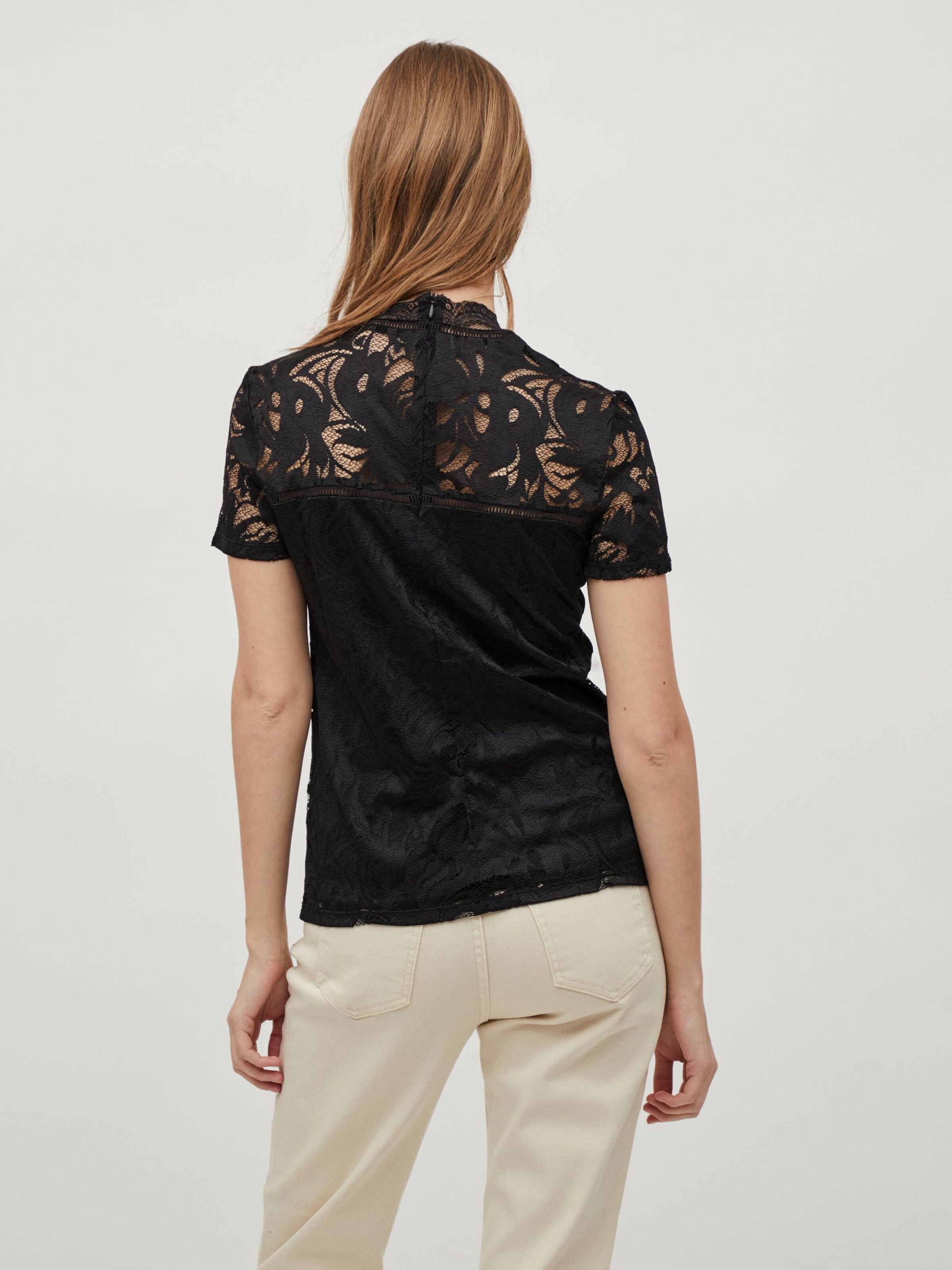 Frauen Shirts & Tops VILA Shirt 'Stasia' in Schwarz - AG15206