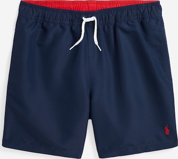 Shorts de bain Polo Ralph Lauren en bleu : devant
