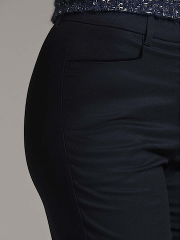 Coupe slim Pantalon MADELEINE en bleu
