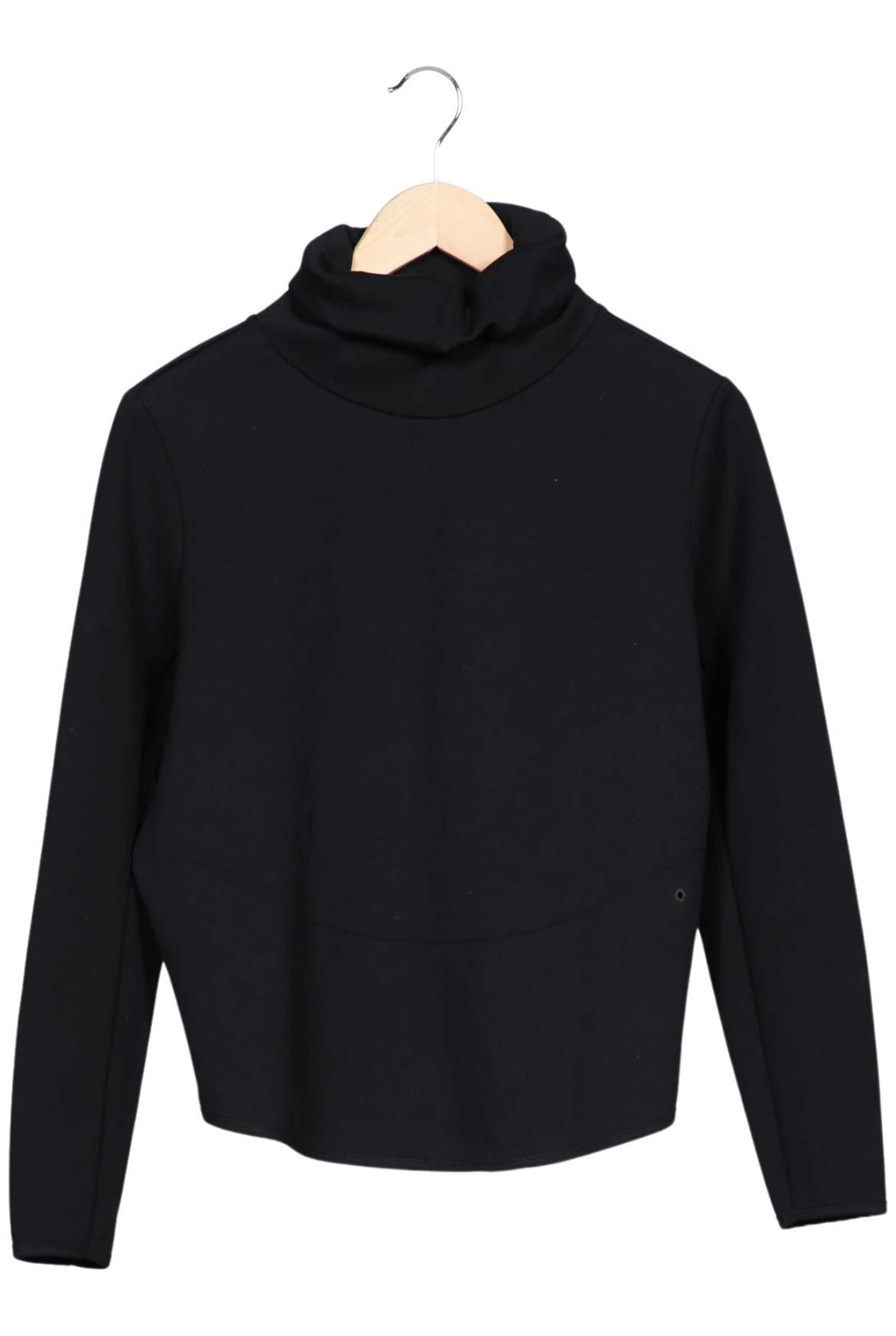 NIKE Sweater M in Schwarz