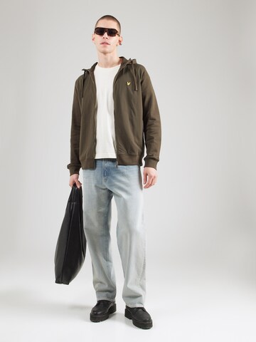 Lyle & Scott Ζακέτα φούτερ σε πράσινο