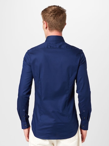 Michael Kors Slim fit Button Up Shirt in Blue