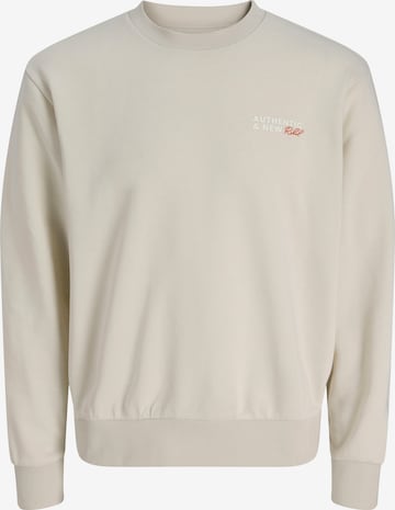 Sweat-shirt 'JREBHAYDEN' JJ Rebel en beige : devant
