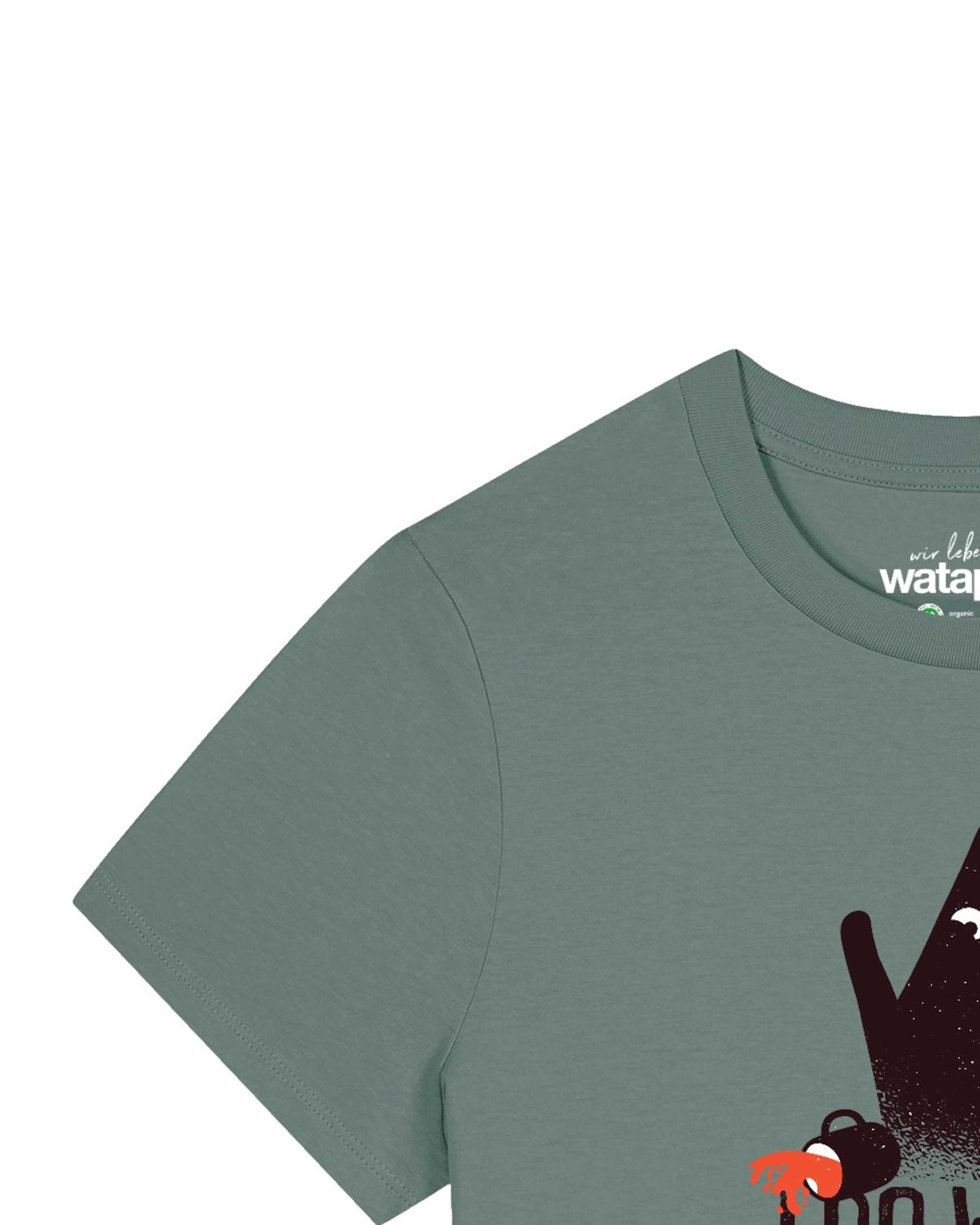 Watapparel Shirt 'Cat' in Groen