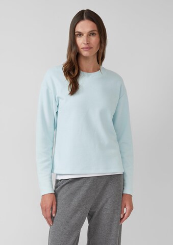 s.Oliver Sweatshirt in Blau: Vorderseite