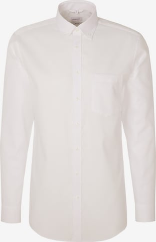 SEIDENSTICKER Zakelijk overhemd in Wit: voorkant