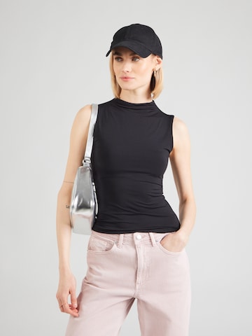 Gina Tricot Topp, värv must: eest vaates