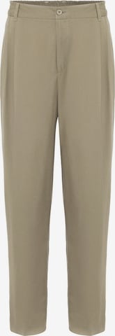 žalia Dandalo Laisvas Klostuotos kelnės: priekis