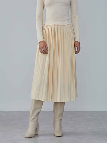 LeGer by Lena Gercke Skirt 'Bianca' in Beige: front