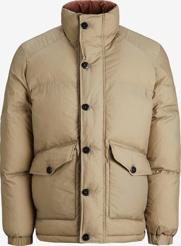 JACK & JONES Vinterjacka 'Bluwarner' i beige: framsida