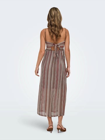 ONLY Плетена рокля 'ONLSANDY' в кафяво