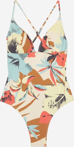 QUIKSILVER Triangel Badeanzug 'Aiton' in Gelb: Vorderseite