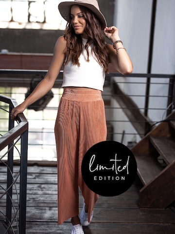 Loosefit Pantaloni 'Libby' di ABOUT YOU Limited in arancione: frontale