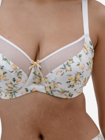 SugarShape Minimizer Biustonosz 'GRACY' w kolorze biały