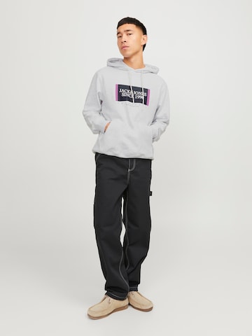 Sweat-shirt 'Lafayette' JACK & JONES en blanc