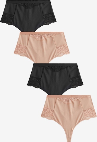 Next Muotoilevat alushousut 'Spitze' värissä beige: etupuoli