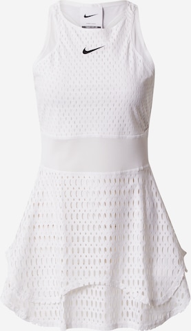 NIKE - Vestido desportivo em branco: frente