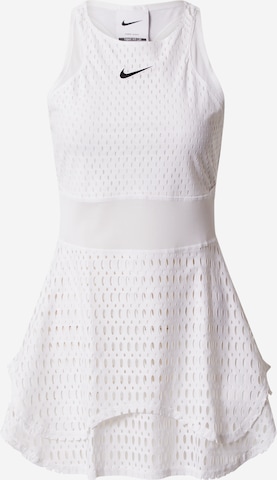 NIKE Sports Dress in White: front